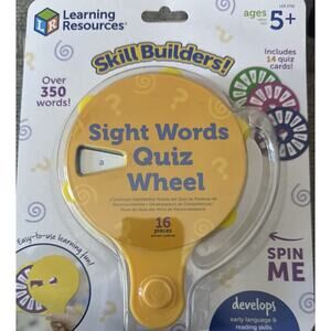 Learning Resources Skill Builders! Sight Words Wheel Develops Reading Skills 5+